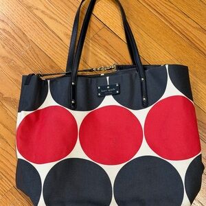 Kate Spade New York Deborah Dot Bon Shopper Tote Y2K